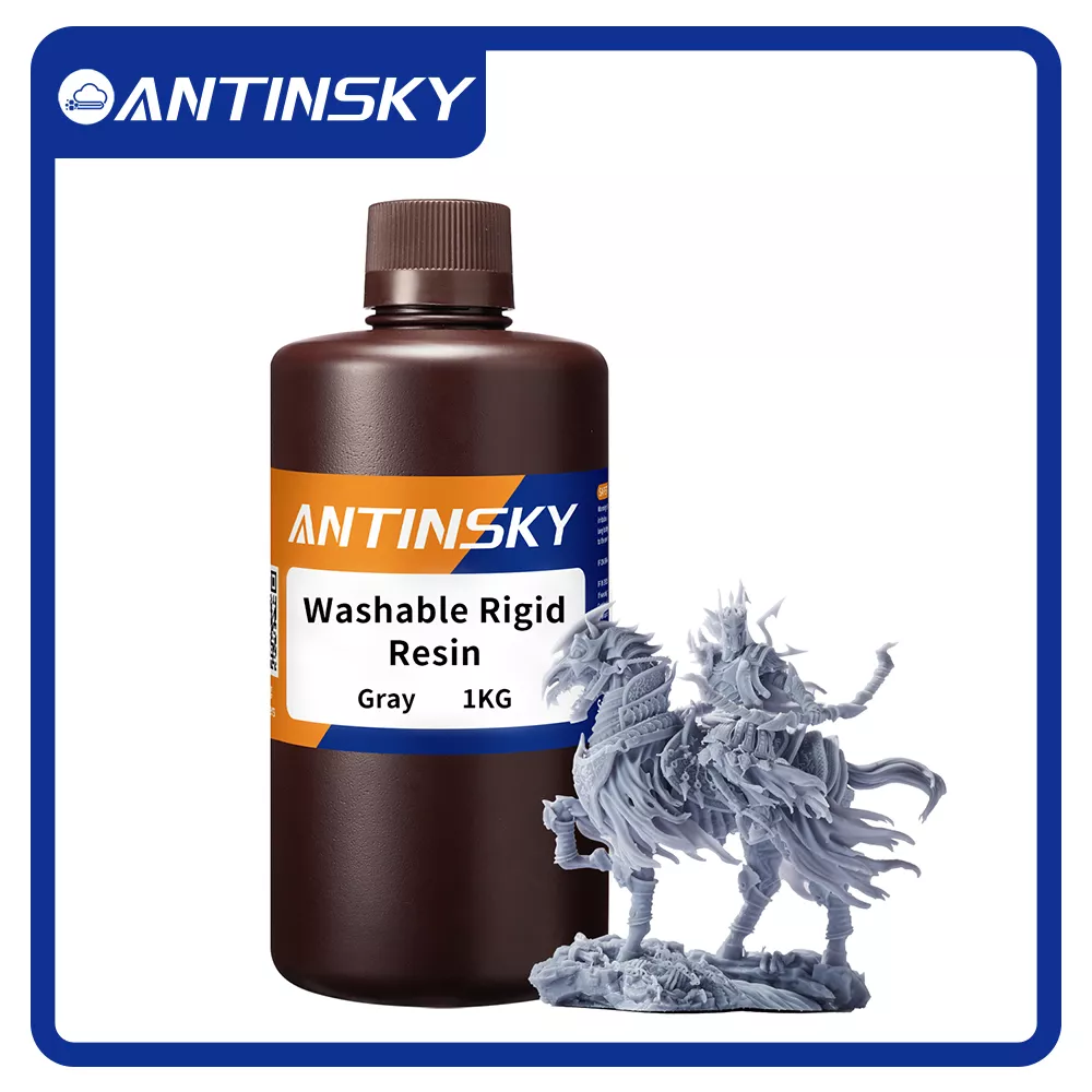 水洗刚性树脂- 蚁在云端ANTINSKY3D打印耗材工厂