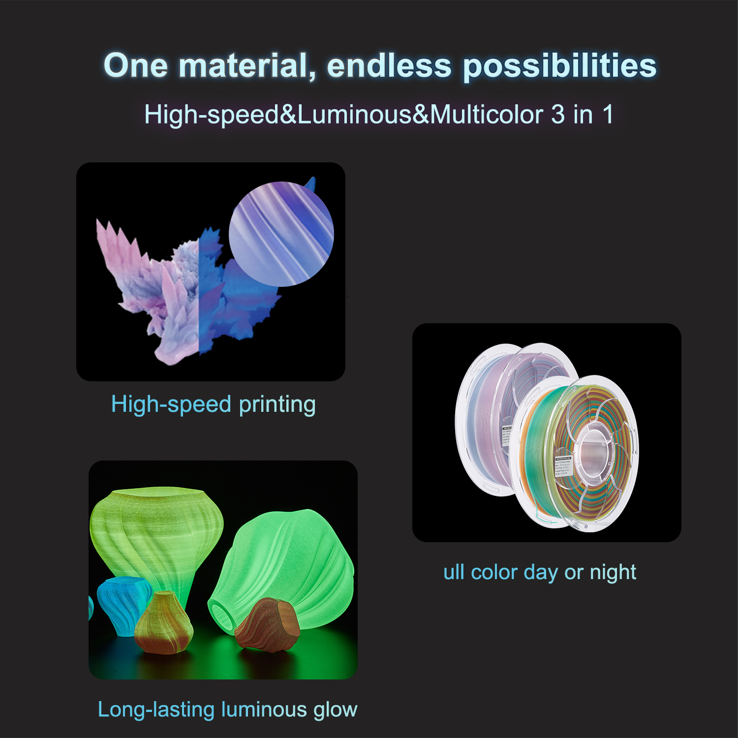 PLA-Luminous Rainbow